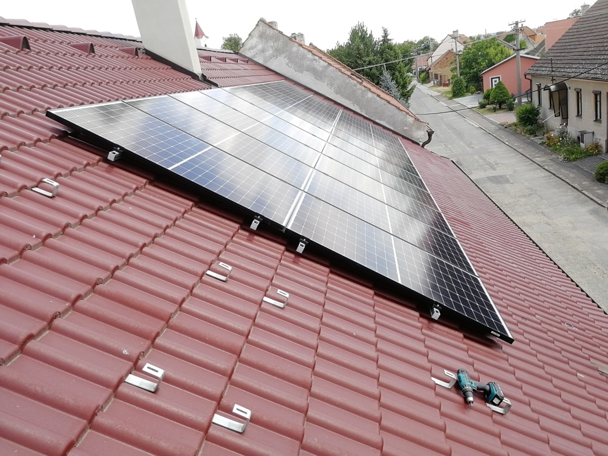 Fotovoltaika 6,30 kWp Moravský Krumlov, okres Znojmo