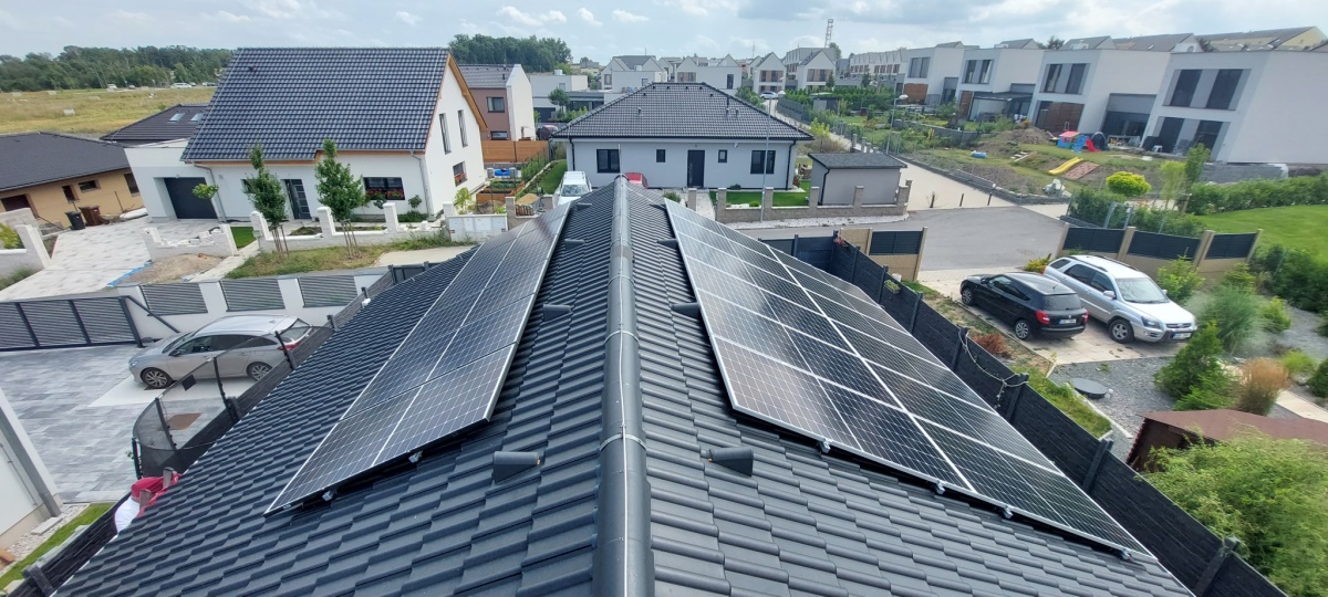Fotovoltaika 7,56 kWp, Chýně, okres Praha-západ                                                      