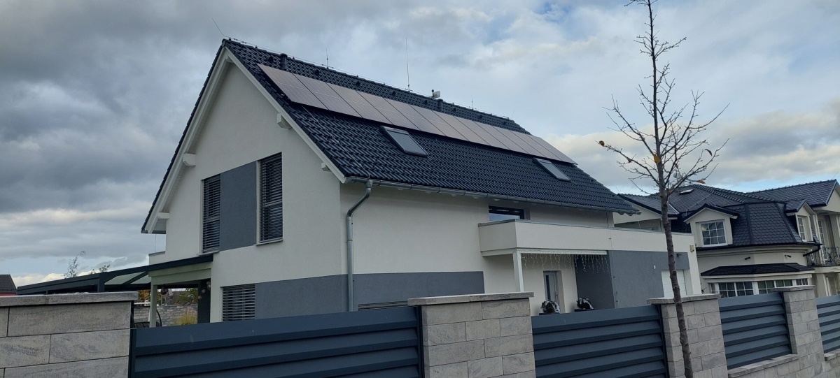 Fotovoltaika 5,40 kWp, Jesenice, okres Praha-západ