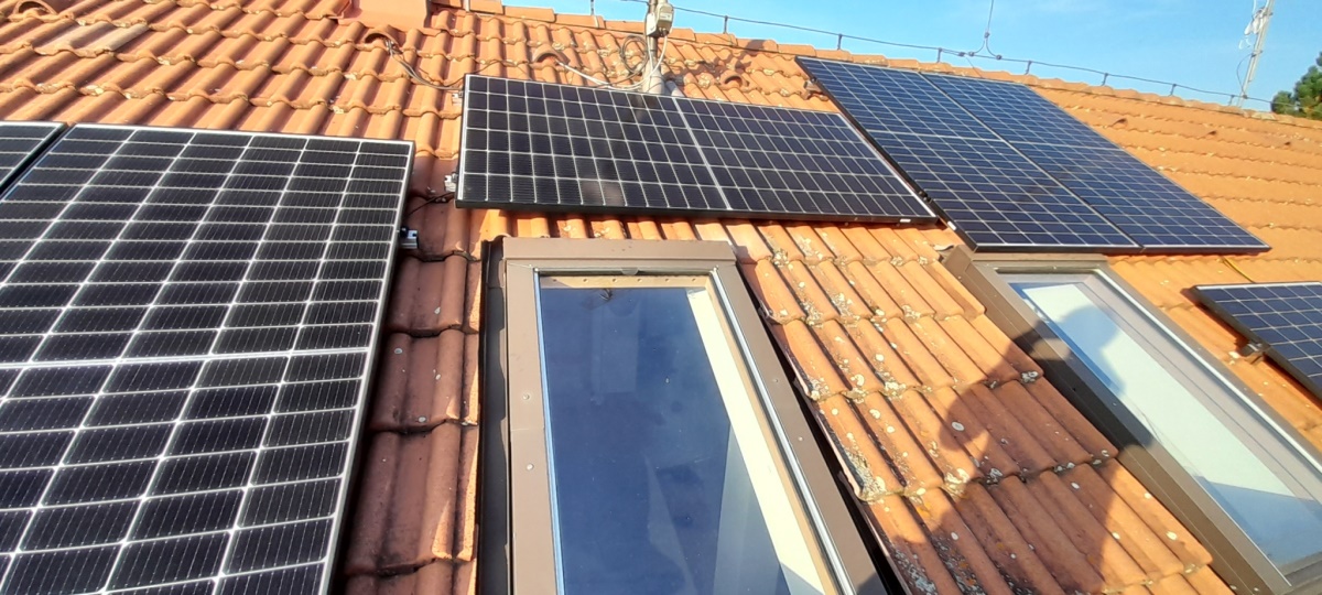 Fotovoltaika 5,40 kWp, Psáry, okres Praha  Západ 