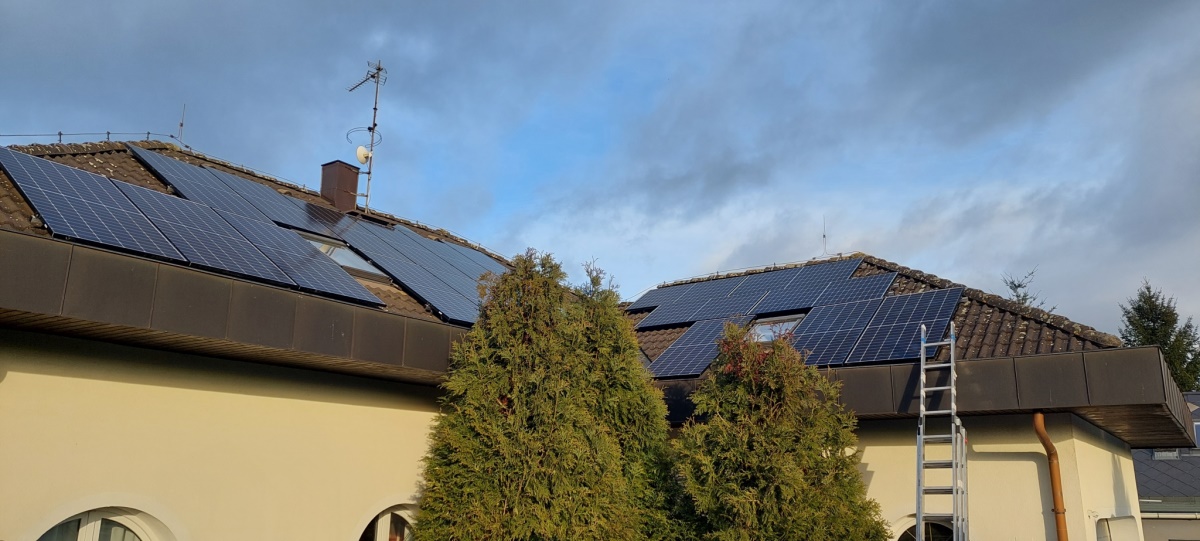 Fotovoltaika 8,55 kWp, Točná, okres Praha 4 