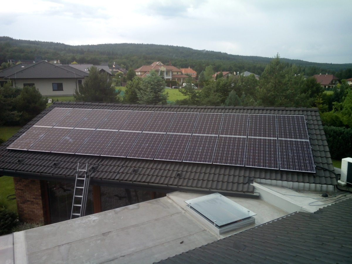 Fotovoltaika 6,16 kWp, Řitka, okres Praha-západ