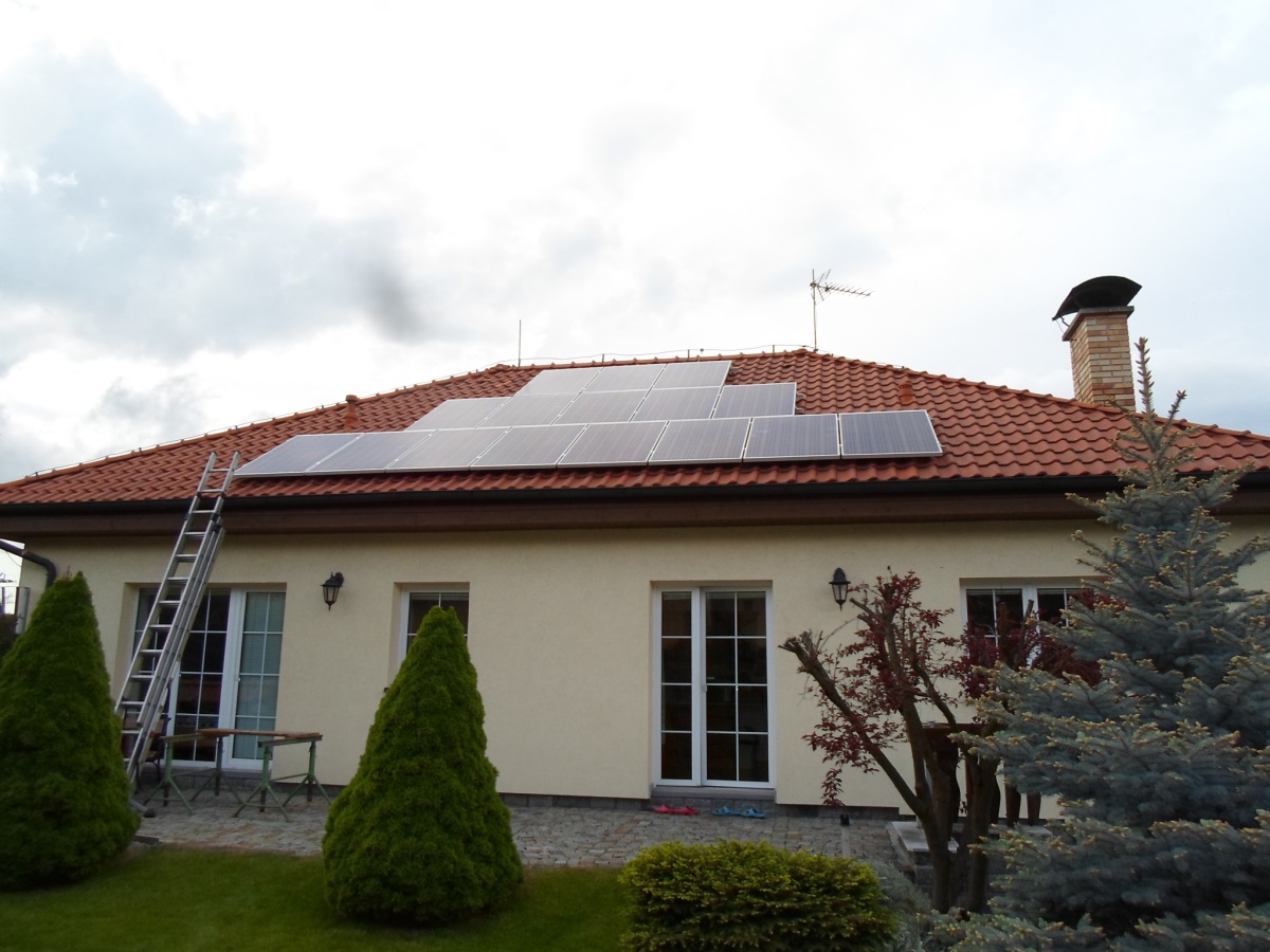 Fotovoltaika 4,24 kWp, Drásov, okres Příbram