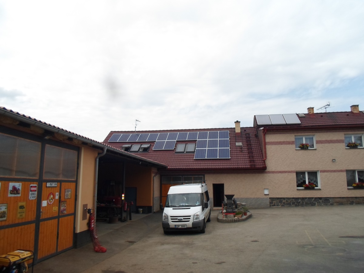 Fotovoltaika 5,30 kWp, Sulice, okres Praha
