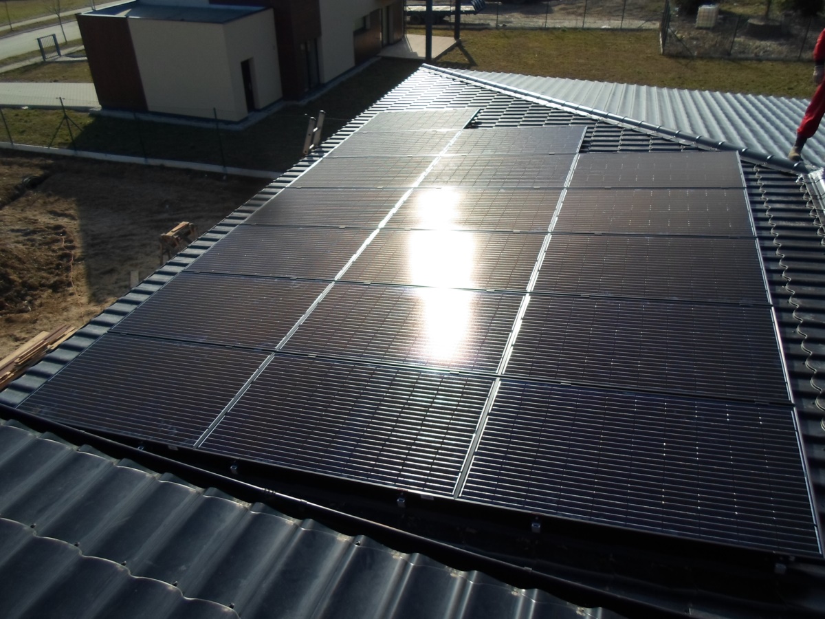 Solární elektrárna  5,12 kWp, Vysoký Újezd, okres Beroun