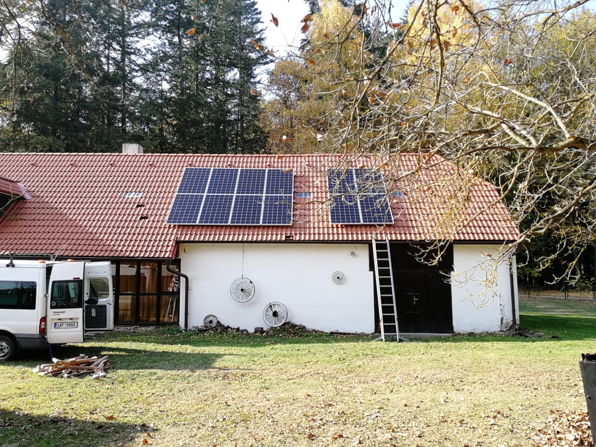 Fotovoltaika, Písek, Jihočeský kraj