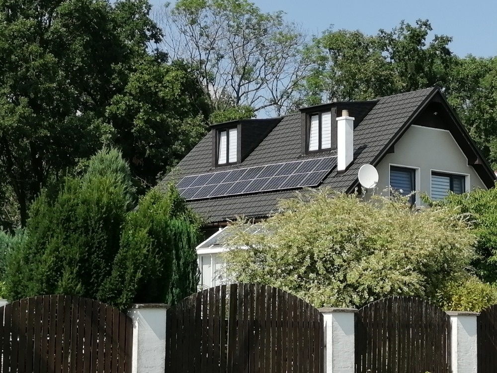 Solární elektrárna 5,40 kWp, Býchory, okres Kolín 