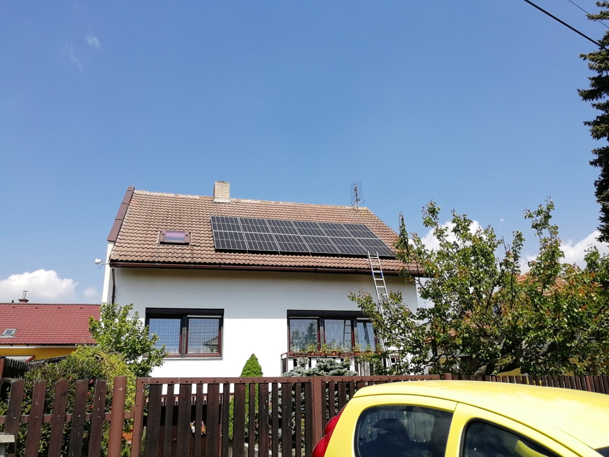 Fotovoltaika 5,76 kWp, Řitka, Praha-západ
