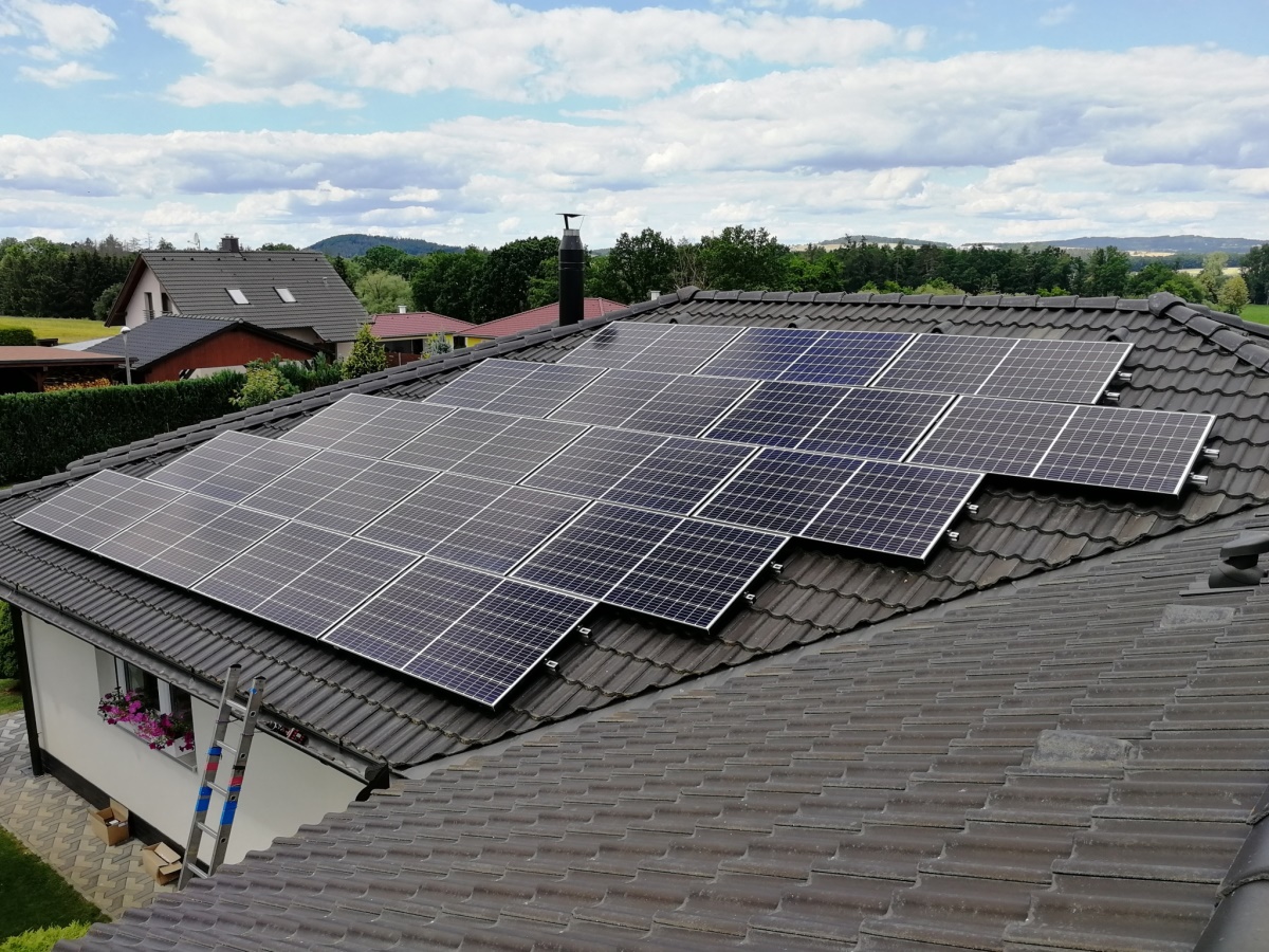 Fotovoltaika 6,84 kWp, Pracejovice, okres Strakonice