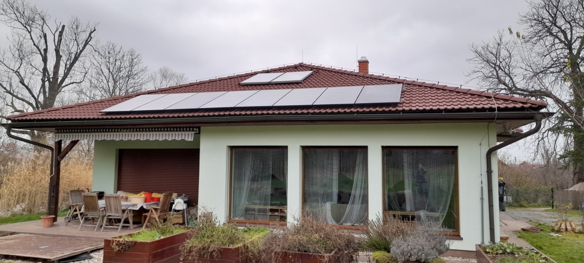 Solární elektrárna 6,30 kWp, Čekov, okres Rokycany