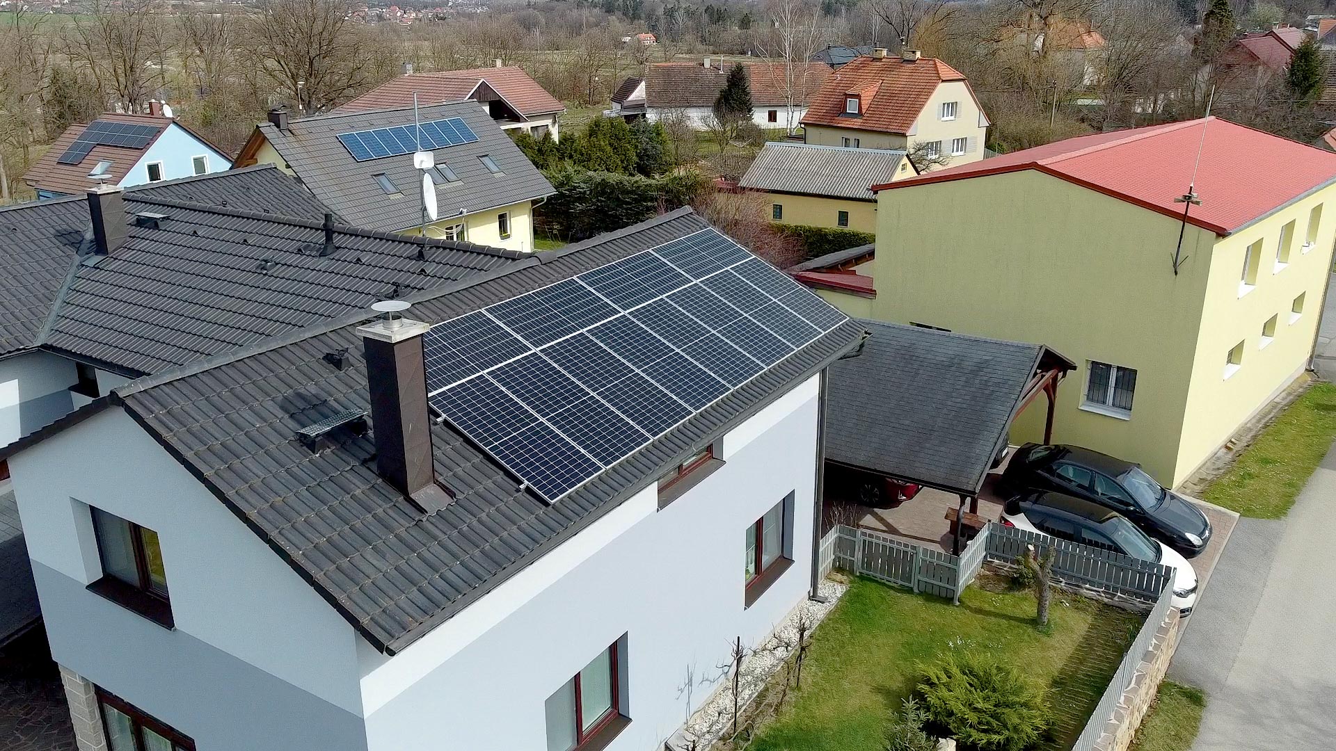Fotovoltaika 5,4 kWp, Pracejovice, okres Strakonice